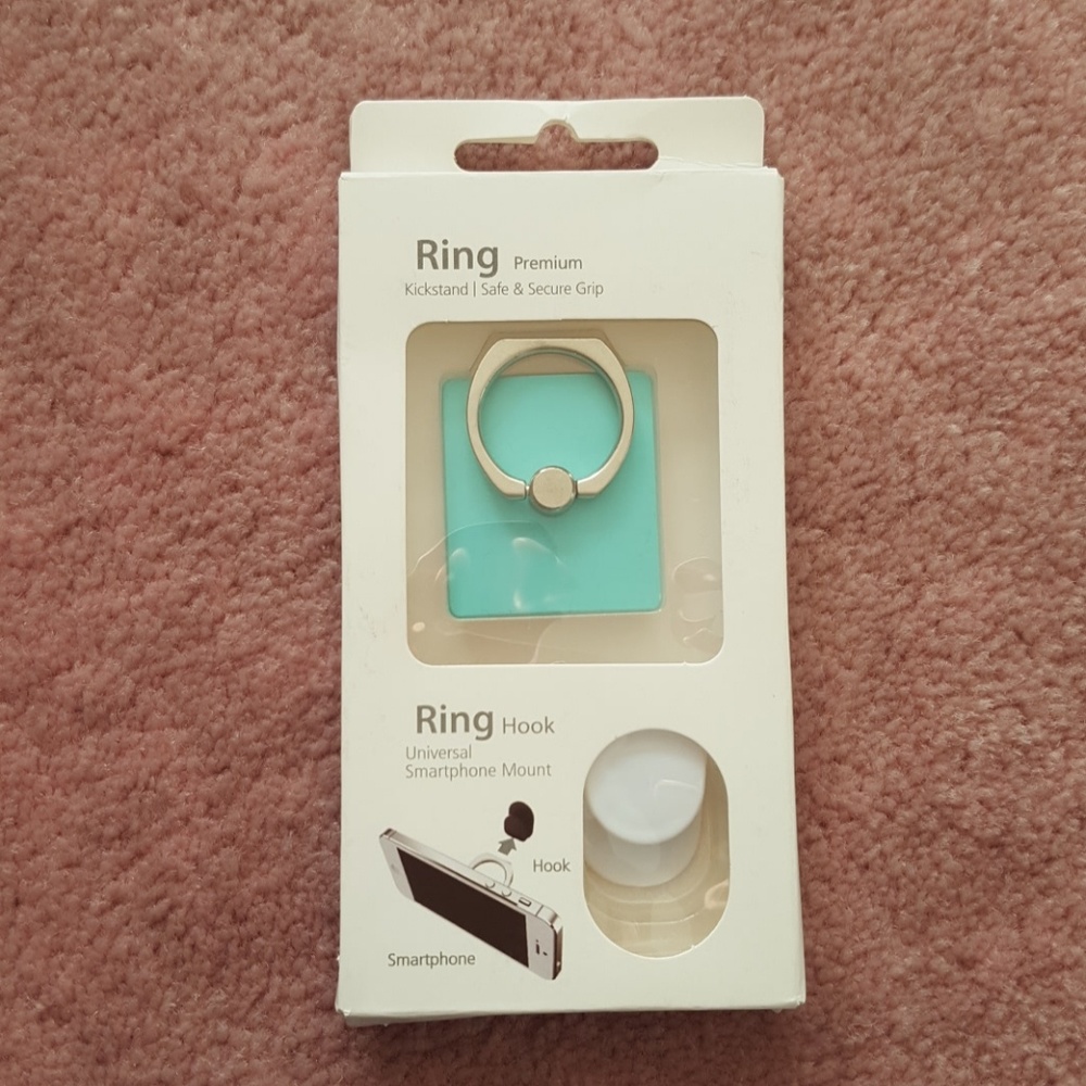 Phone ring kickstand for smartphone